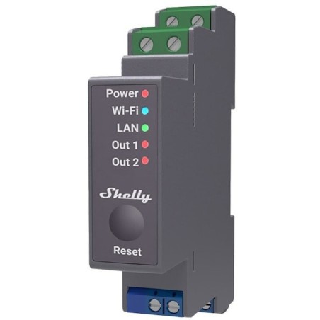 Shelly Pro 2 Smart Relækontakt